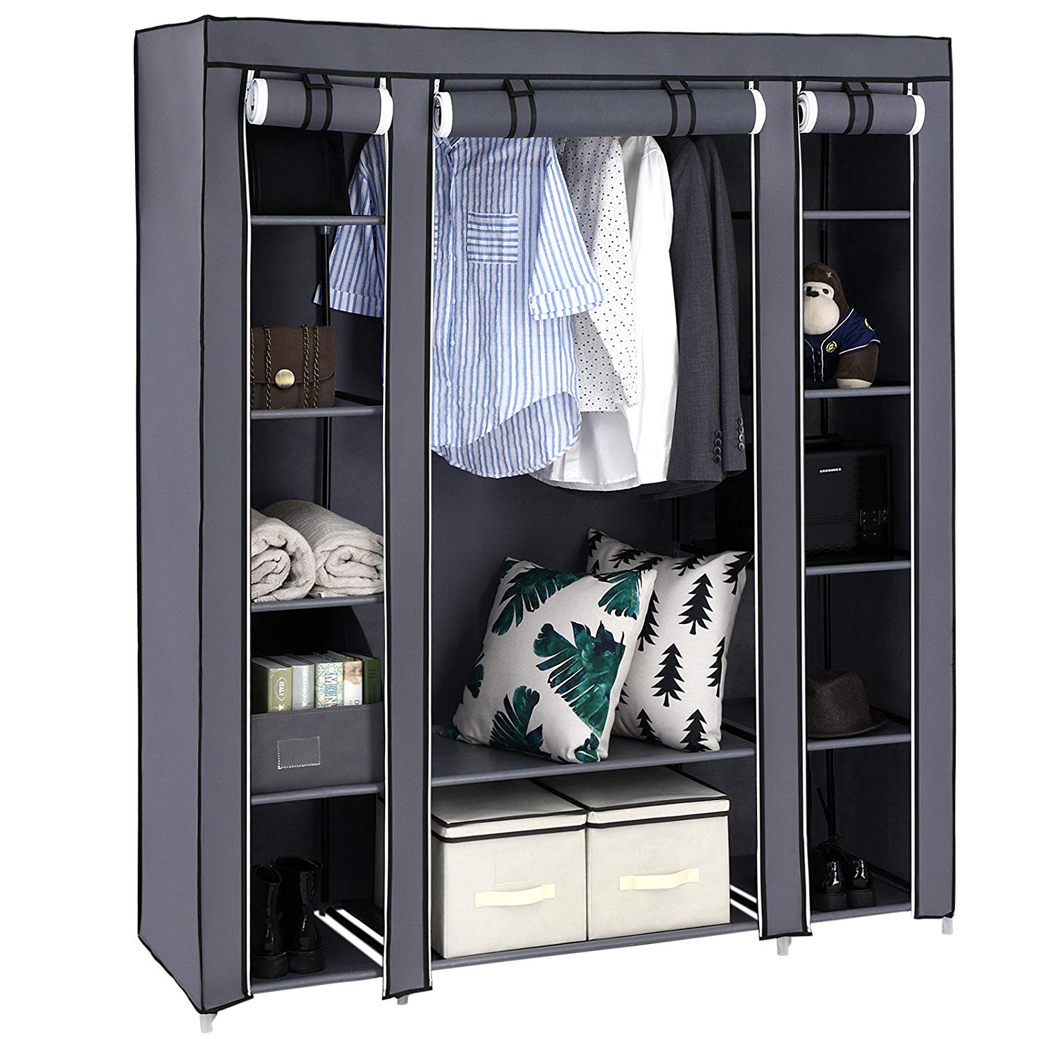 ORGANIZER WARDROBE CLOSET FOR $39.99