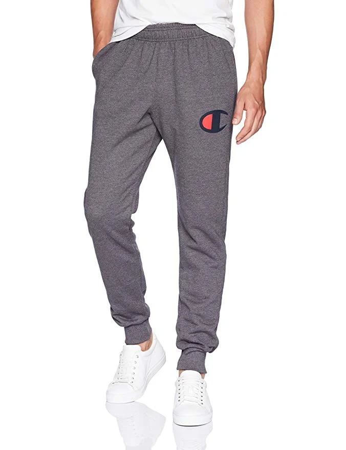 CHAMPION POWERBLEND GRAPHIC JOGGERS FOR $20.00