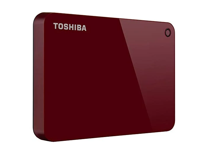 TOSHIBA CANVIO ADVANCE 2TB PORTABLE EXTERNAL HARD DRIVE FOR $52.79