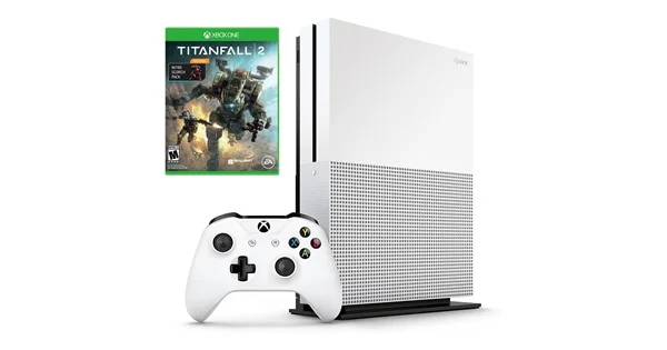 XBOX ONE S 1TB CONSOLE + TITANFALL 2 WITH NITRO SCORCH PACK FOR $184.95