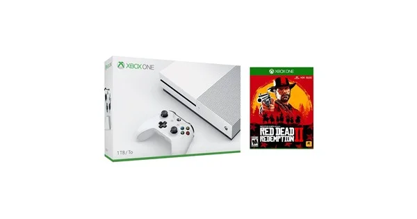 XBOX ONE S 1TB + RED DEAD REDEMPTION 2 BUNDLE FOR $214.95 