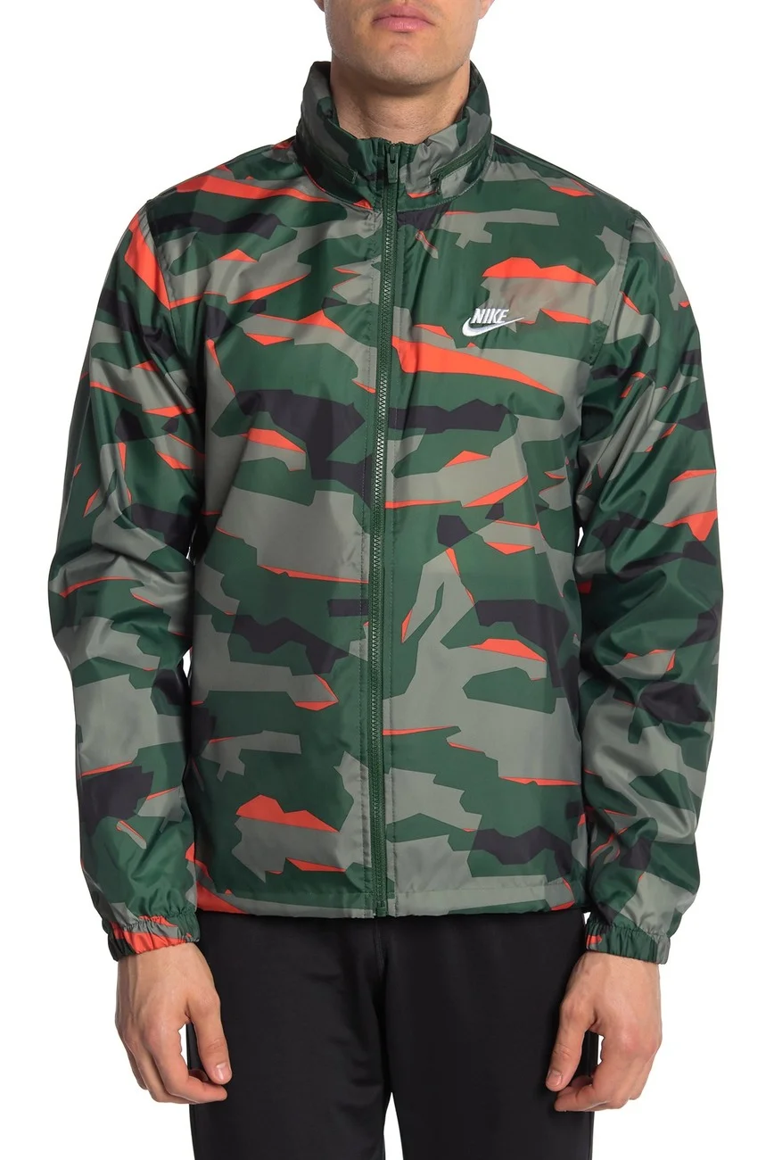 NIKE CAMO PRINT WINDBREAKERS FOR $59.97