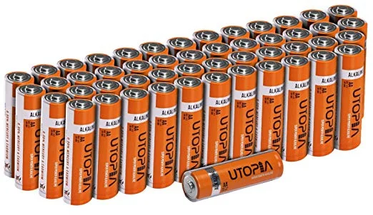 LONG LASTING PERFORMANCE AKALINE BATTERIES (PACK OF 50) FOR $9.99