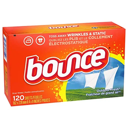 BOUNCE FABRIC SOFTENER DRY SHEETS (120 SHEETS) FOR $2.26