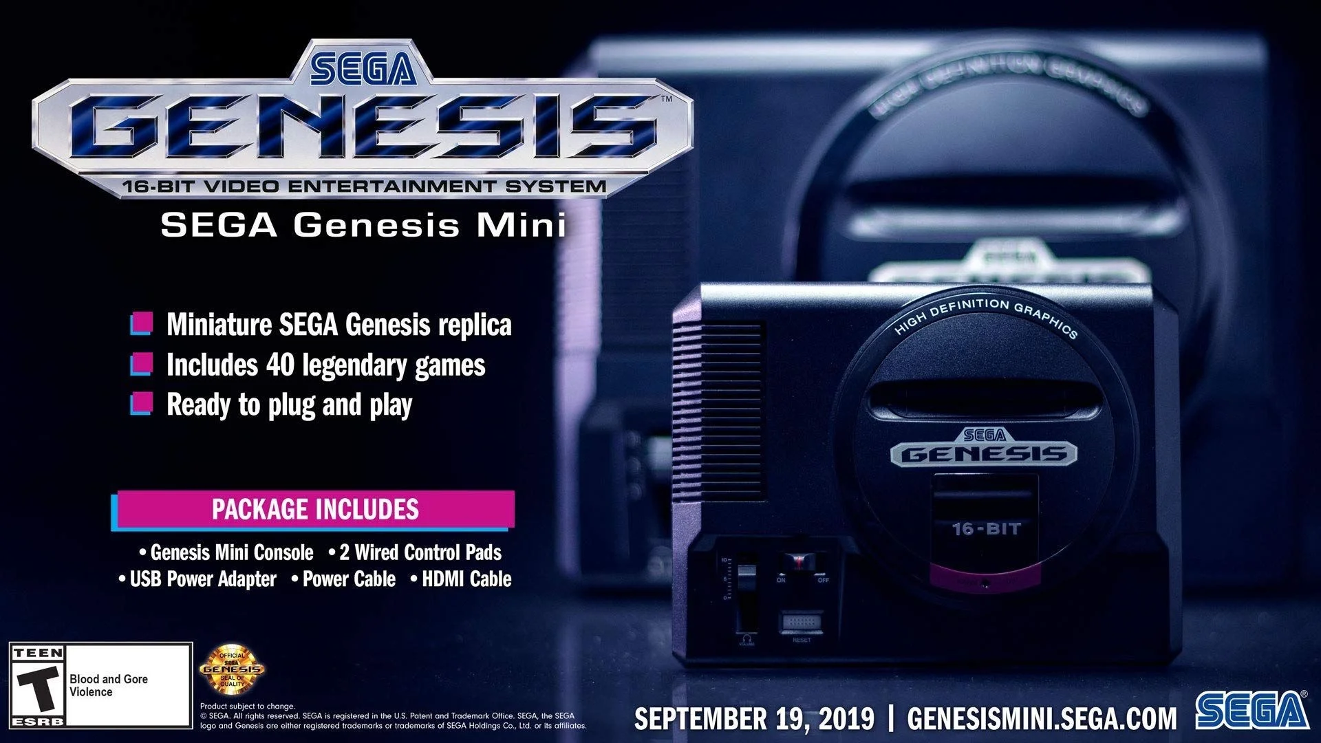 SEGA GENESIS MINI FOR $34.18