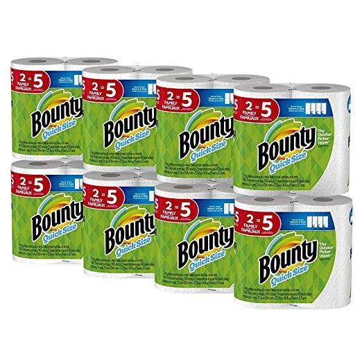 BOUNTY QUICK-SIZE PAPER TOWELS (16 COUNT) FOR $33.90