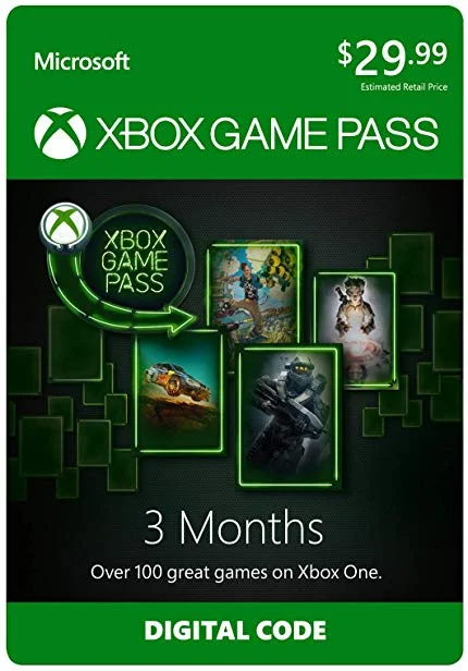 6-MONTHS XBOX GAME PASS FOR $29.99
