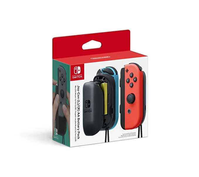 NINTENDO SWITCH JOY-CON (L-R) AA BATTERY PACK FOR $9.97