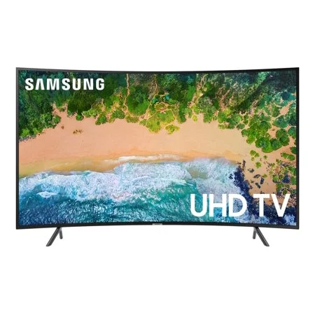 SAMSUNG 55-INCH CLASS 4K 2160P ULTRA HD SMART LED CURVED TV FOR $379.99