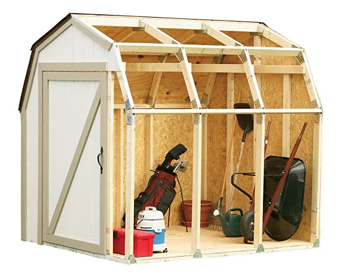 2X4 BASICS SHED KIT WITH BARN ROOF FOR $48.66