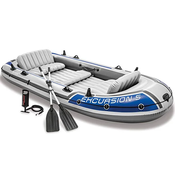 INTEX EXCURSION 5-PERSON INFLATABLE RAFT SET FOR $89.53