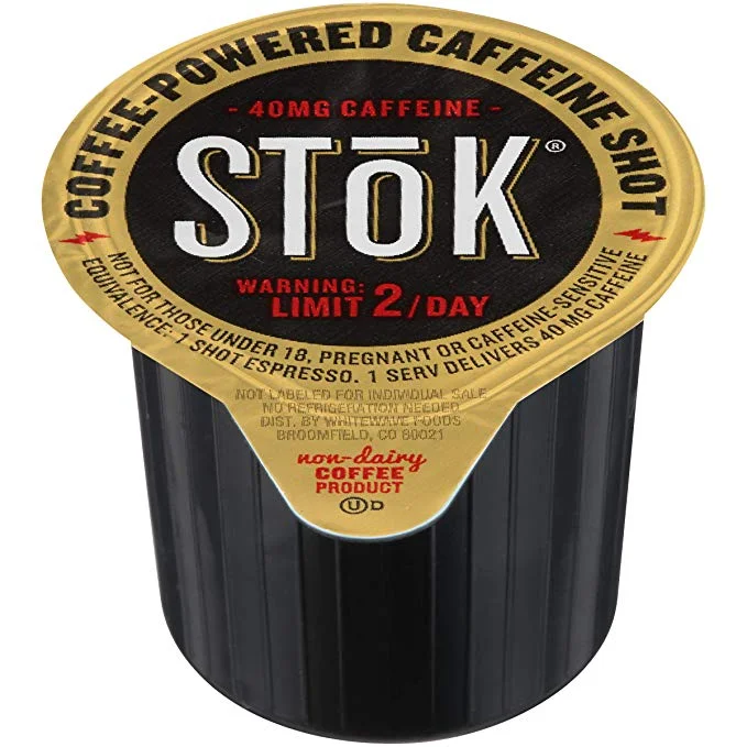 STOK CAFFEINATED BLACK COFFEE SHOTS (264 COUNT) FOR $21.18