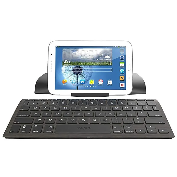 WIRELESS BLUETOOTH KEYBOARD WITH STAND FOR $15.26
