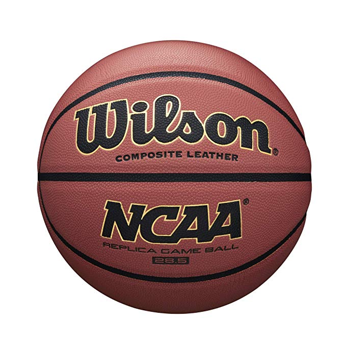 WILSON NCAA REPLICA GAME BASKETBALL FOR $18.99
