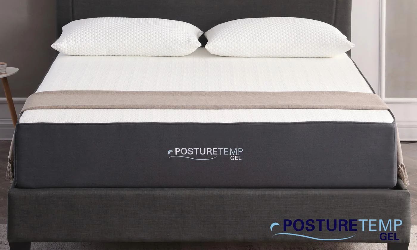 POSTURETEMP 10.5-INCH COOL GEL MEMORY FOAM MATTRESS STARTING AT $189.99