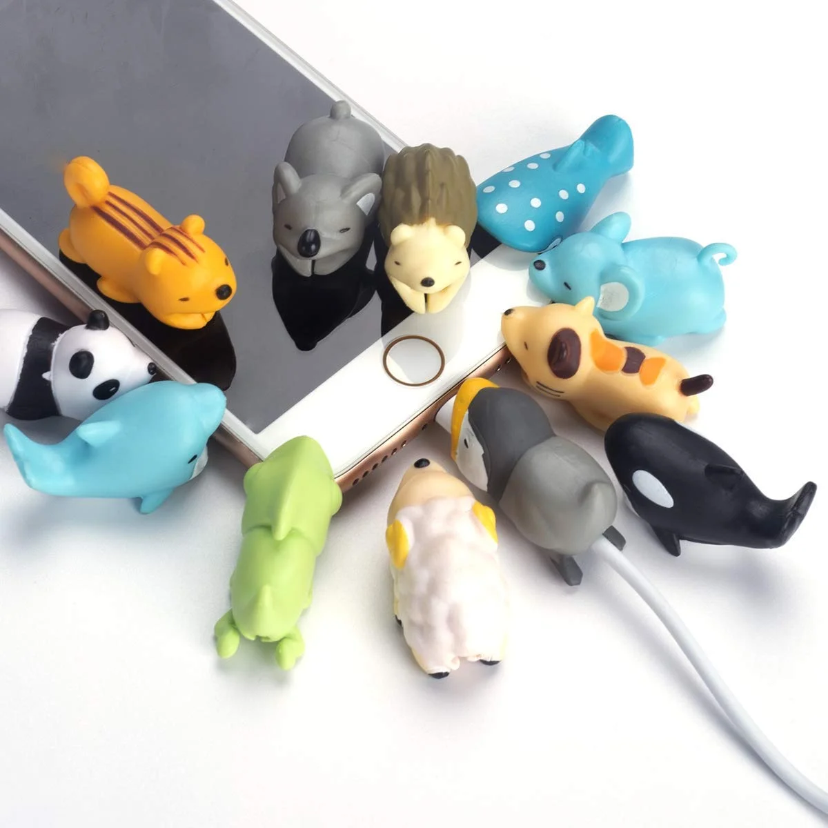 ANIMAL STYLE CABLE CORD PROTECTORS (12 PACK) FOR $5.99