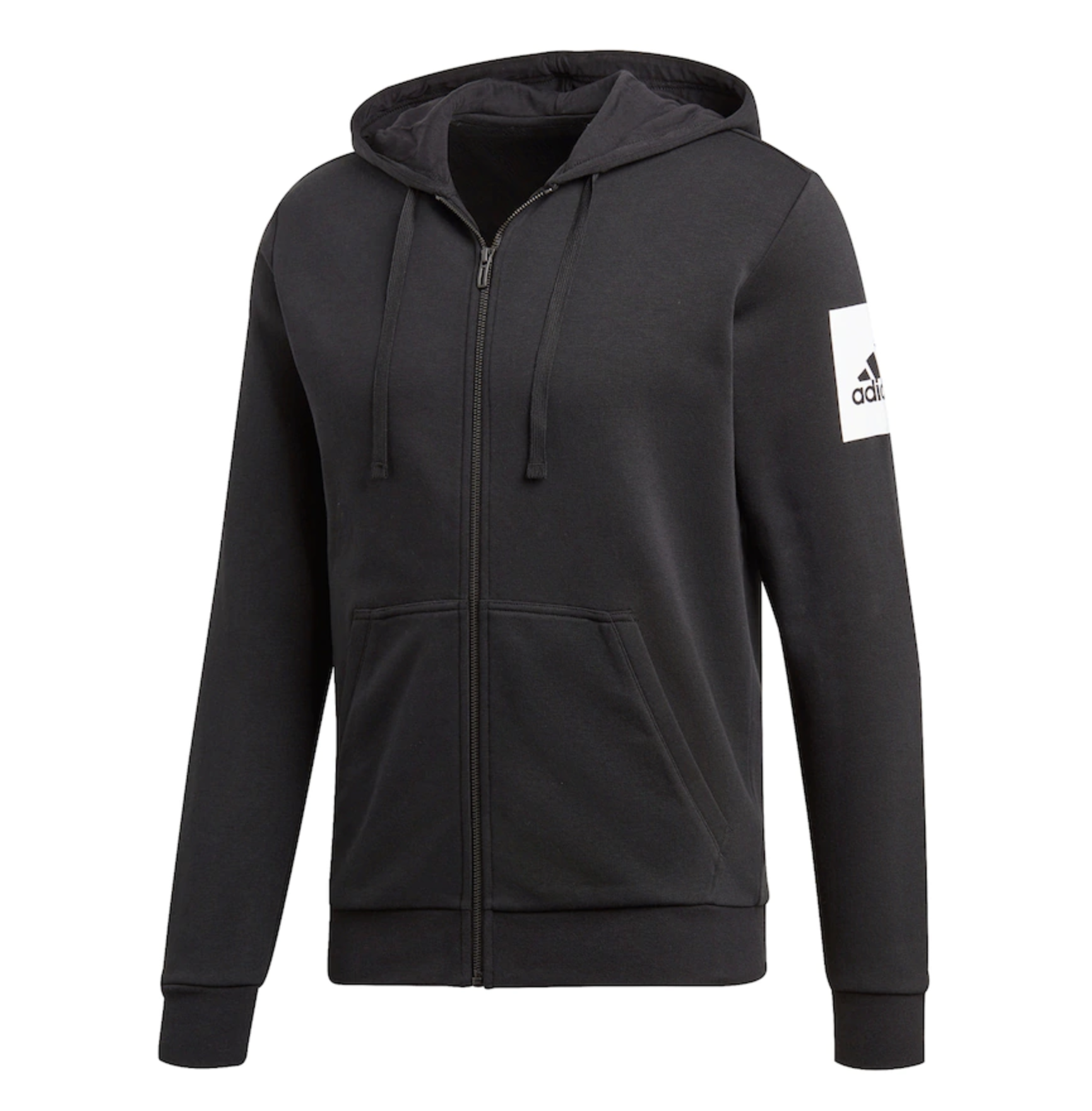 ADIDAS FRENCH TERRY FULL ZIP HOODIE FOR $18.00