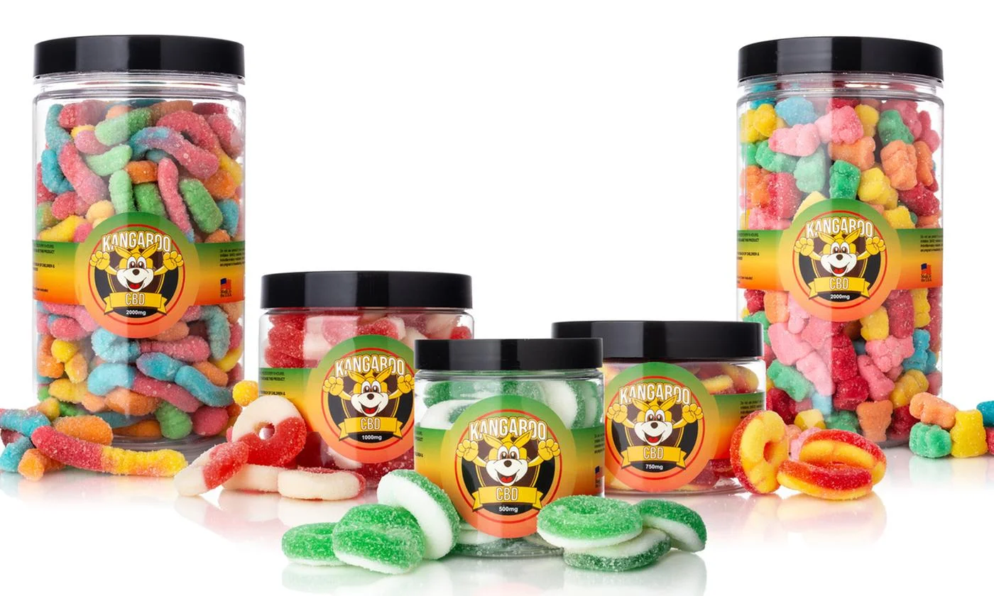 ORGANIC CBD GUMMIES FROM CBD KANGAROO STARTING AT $11.99