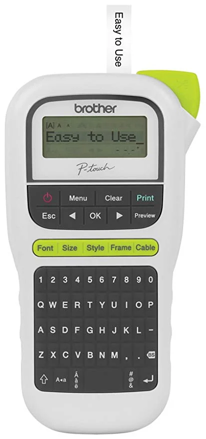 BROTHER P-TOUCH EASY PORTABLE LABEL MAKER FOR $9.99