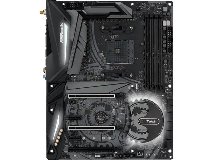 ASROCK X470 TAICHI AM4 AMD PROMONTORY ATX MOTHERBOARD FOR $164.99