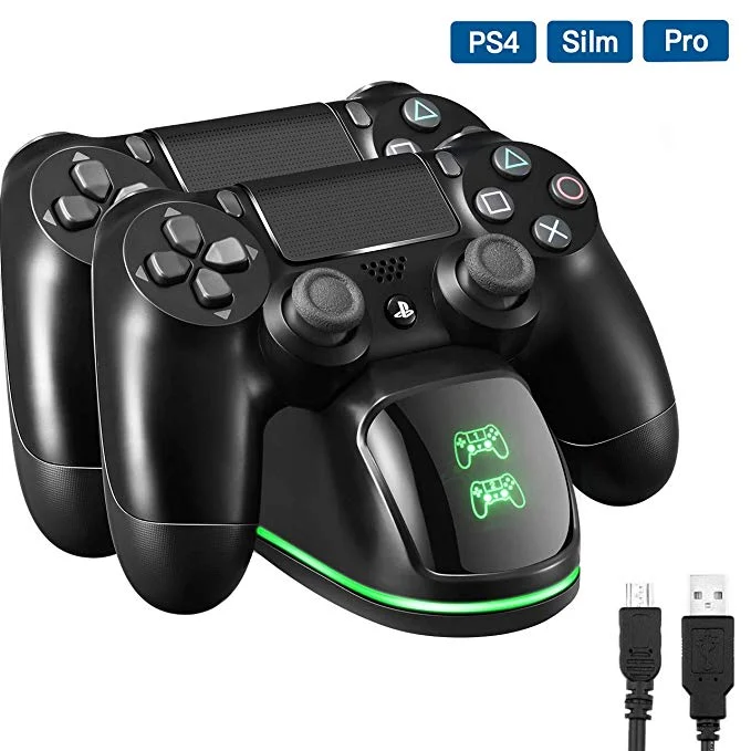 DUAL PS4 CONTROLLER CHARGER FOR $9.99
