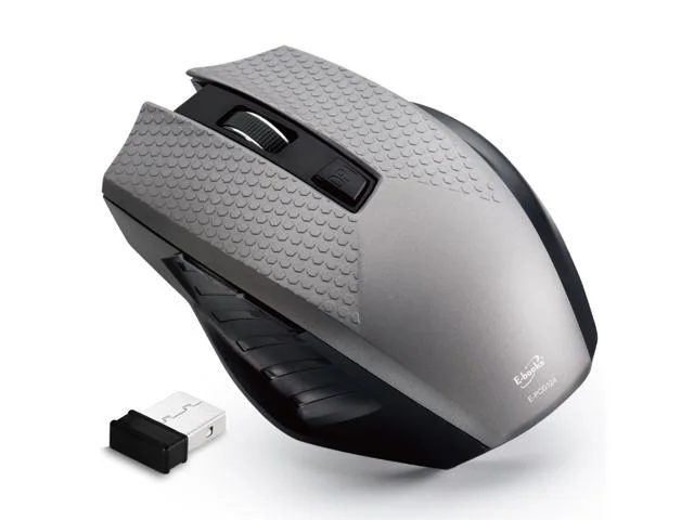 ERGONOMIC OPTICAL WIRELESS GAMING OFFICE MOUSE WITH ADJUSTABLE 1000 / 1600 DPI FOR $6.99