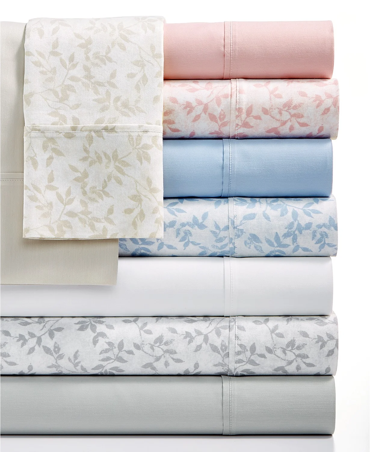 NORVARA 500-THREAD-COUNT SOLID AND PRINT 6-PIECE SHEET SETS FOR $28.99