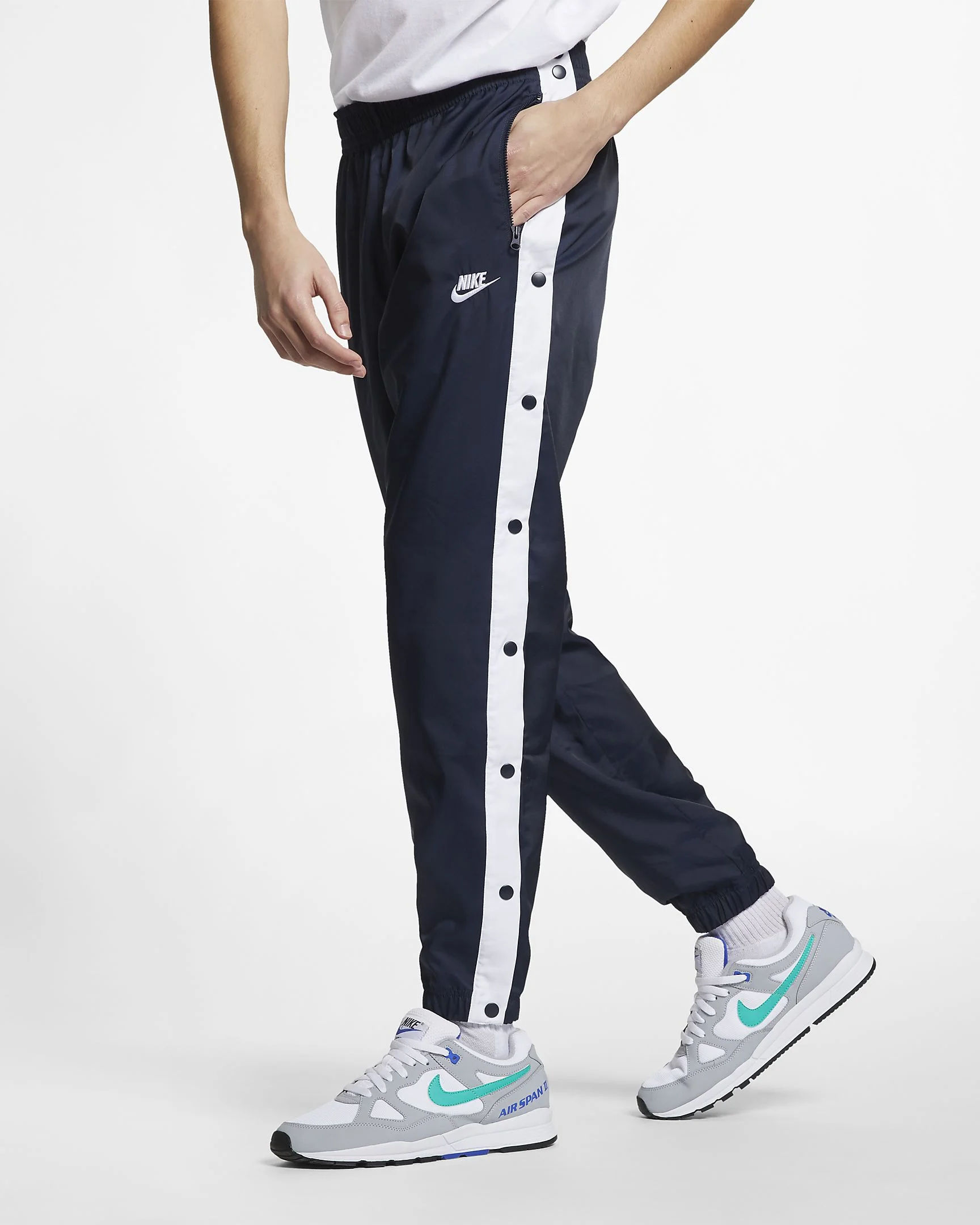 NIKE SPORTSWEAR TEARAWAY WOVEN TRACK PANTS FOR $47.98