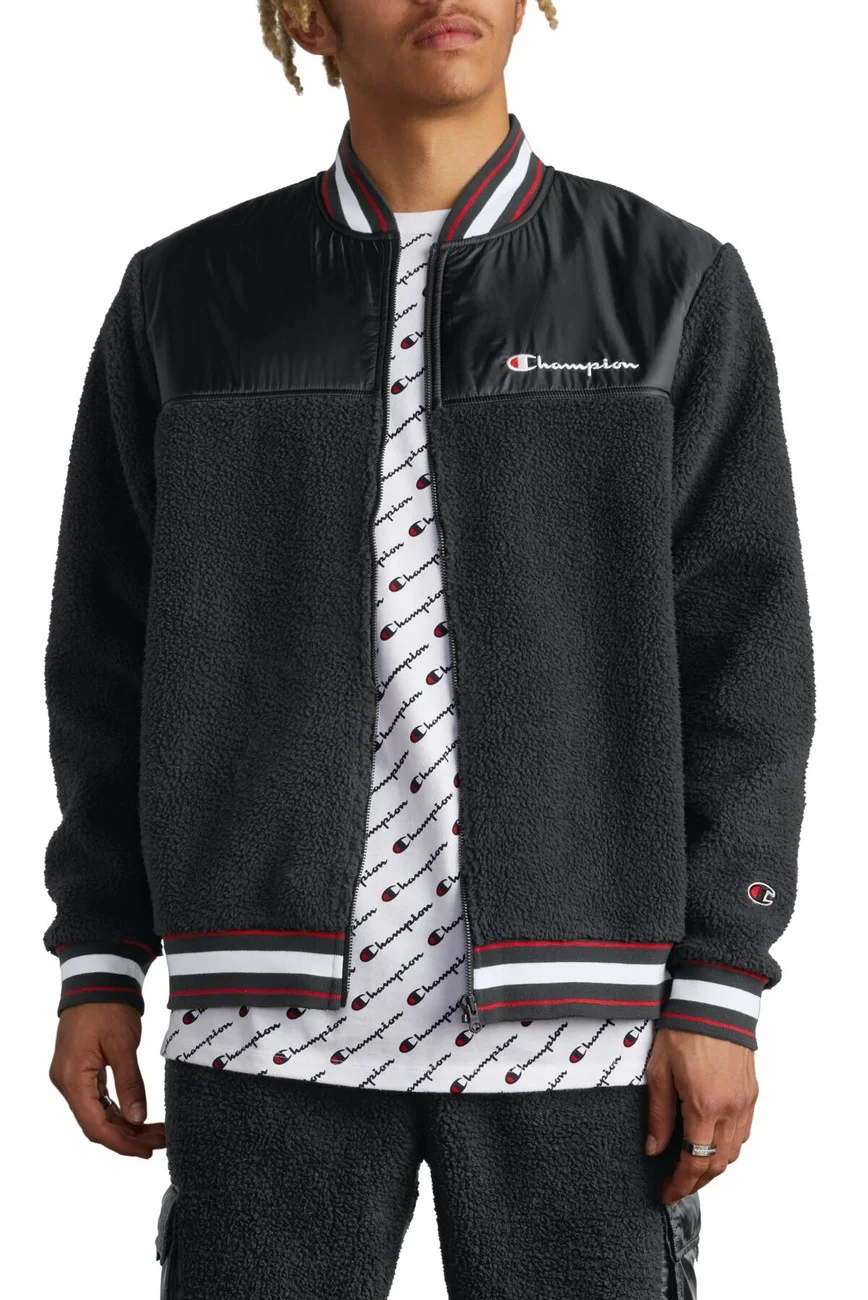 CHAMPION FLEECE BASEBALL JACKETS FOR $34.97