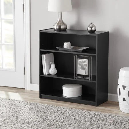 MAINSTAY 31-INCH 3-SHELF STANDARD BOOKCASE FOR $14.99