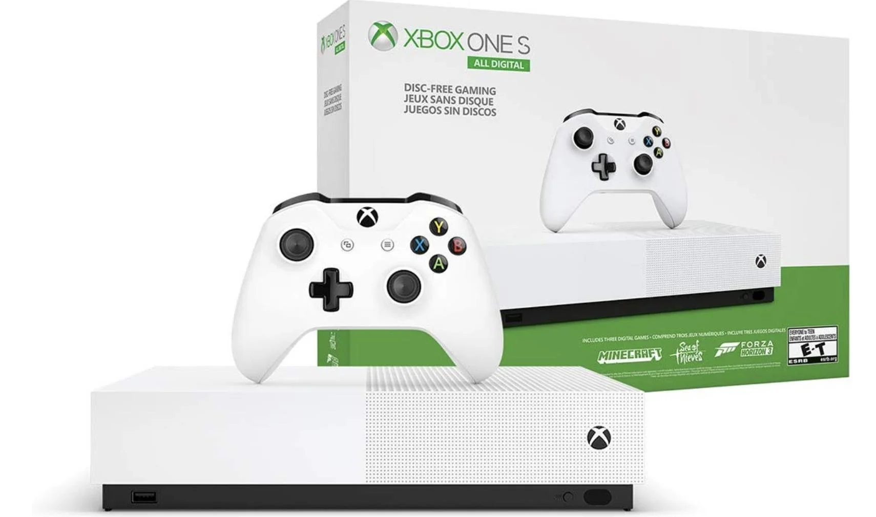 XBOX ONE S ALL-DIGITAL EDITION FOR $249.99