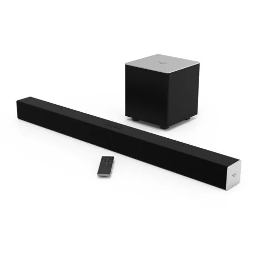 VIZIO 38-INCH 2.1 CHANNEL SOUND BAR WITH WIRELESS SUBWOOFER (OPEN BOX RETURN) FOR $113.26