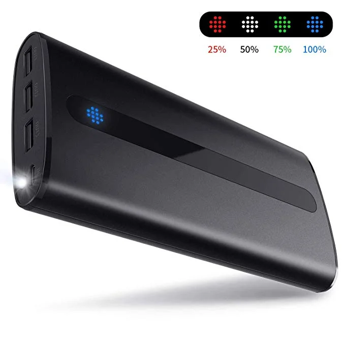 24,000MAH EXTERNAL PORTABLE POWER BANK FOR $12.00