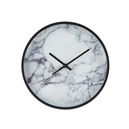 MAINSTAYS MARBLE WALL CLOCK FOR $6.50