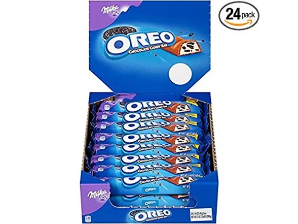 OREO CHOCOLATE CANDY BARS (24 COUNT) FOR $6.14
