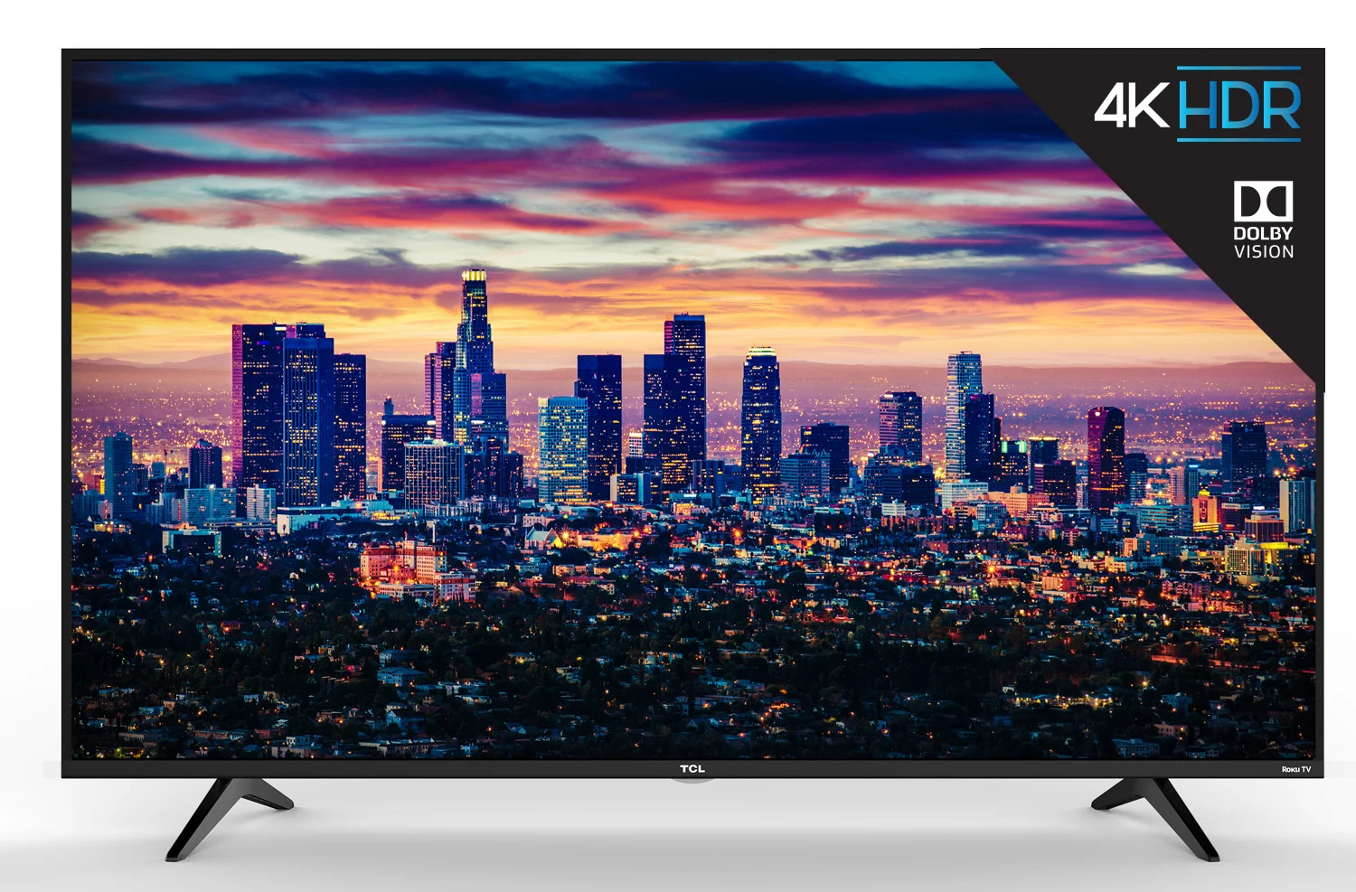 65-INCH CLASS 4K ULTRA HD (2160P) DOLBY VISION HDR ROKU SMART LED TV FOR $599.99