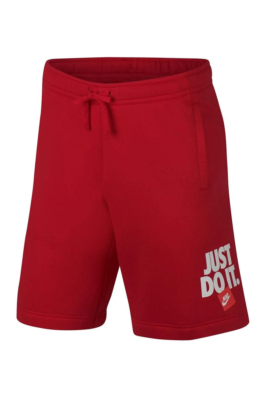 NIKE JUST DO IT LOGO FLEECE SHORTS FOR $24.97
