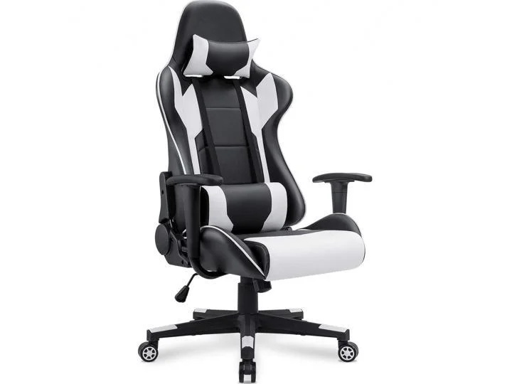 HOMALL RACING STYLE ERGONOMIC COMPUTER GAMING CHAIR FOR $83.69