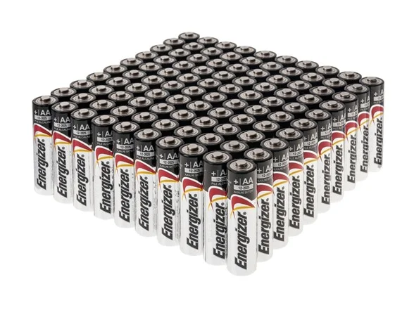 ENERGIZER MAX ALKALINE AA BATTERIES (100 PACK) FOR $37.99