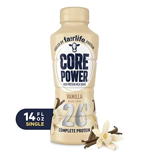CORE POWER HIGH PROTEIN MILK SHAKE - VANILLA (12 PACK) FOR $7.14