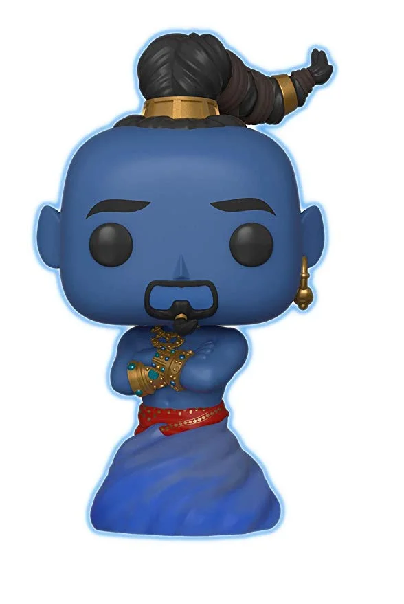 FUNKO POP DISNEY: ALADDIN LIVE ACTION - GENIE (GLOW IN THE DARK) FOR $11.99
