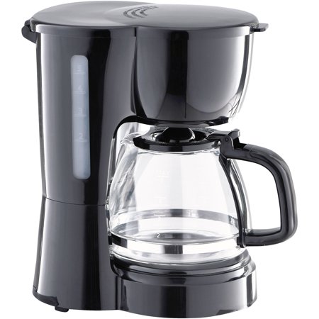 5-CUP COFFEE MAKER WITH REMOVABLE FILTER BASKET FOR $9.88