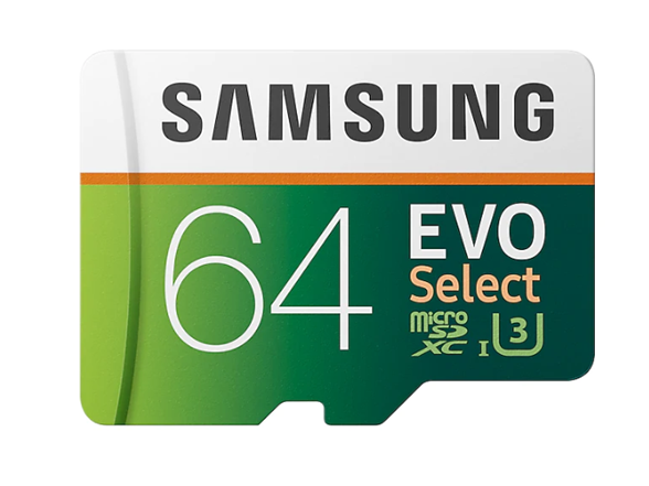 SAMSUNG MICRO SDXC 64GB MEMORY CARD (3-PACK) FOR $30.99