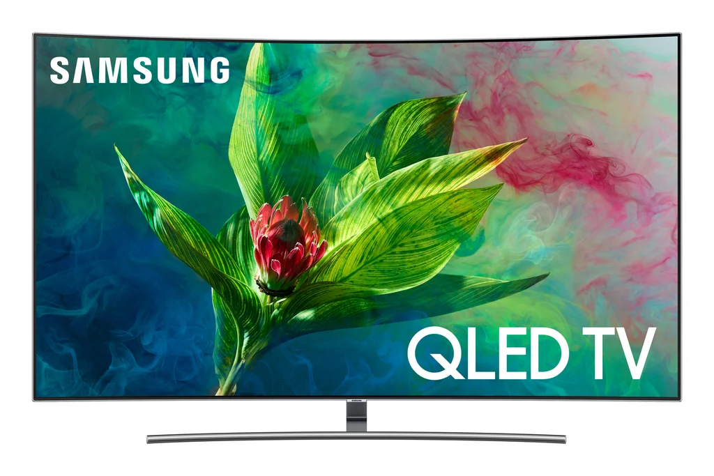 SAMSUNG 55-INCH CLASS 4K (2160P) ULTRA HD CURVED SMART QLED HDR TV FOR $799.99