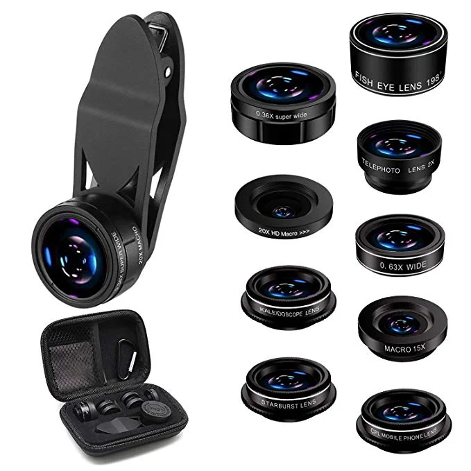 9-IN-1 CELL PHONE LENS KIT FOR $6.59