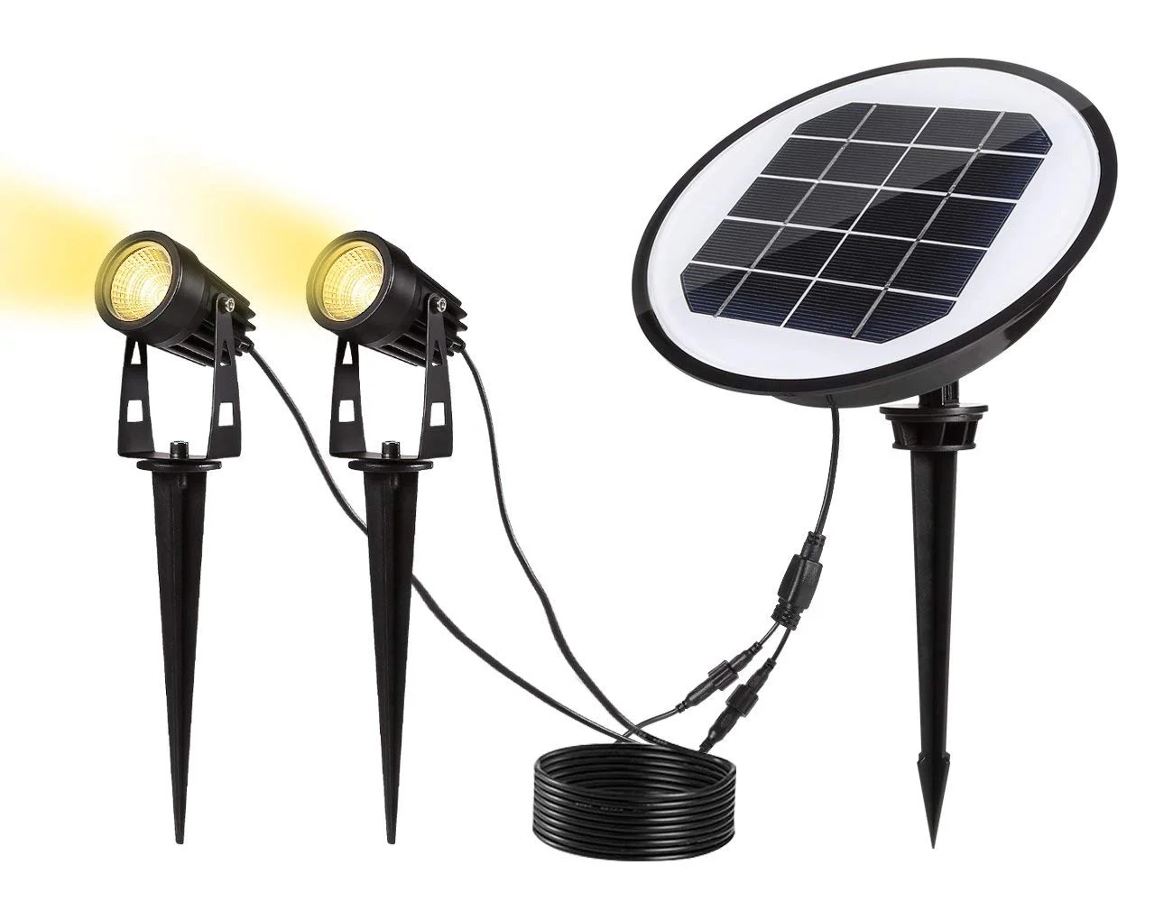 SOLAR LANDSCAPE LIGHTS FOR $10.71