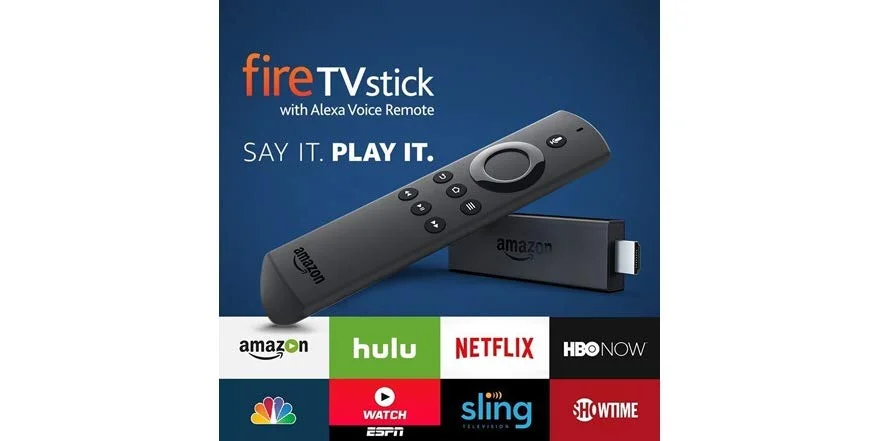 AMAZON FIRE TV STICK WITH ALEXA VOICE REMOTE - PREVIOUS GENERATION FOR $24.99