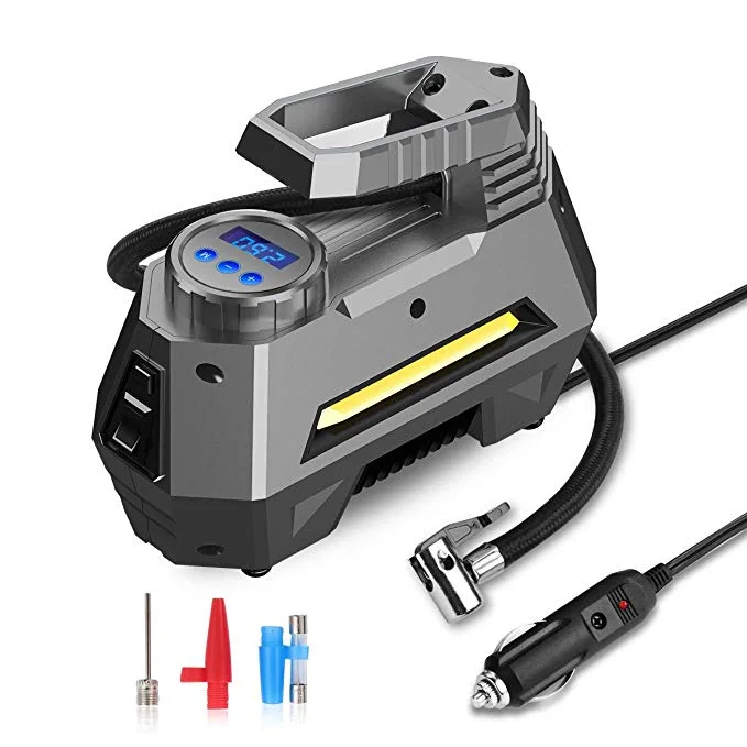 PORTABLE AIR COMPRESSOR TIRE INFLATOR FOR $18.14