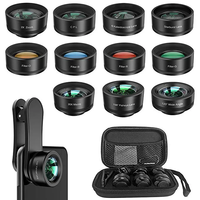 11-IN-1 CELL PHONE LENS KIT FOR $14.39