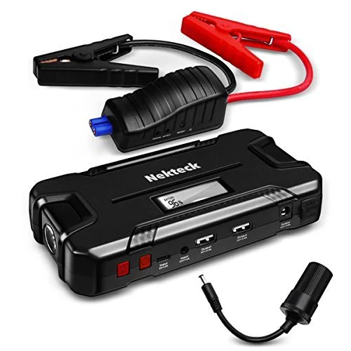 PORTABLE CAR JUMP STARTER KIT FOR $32.99